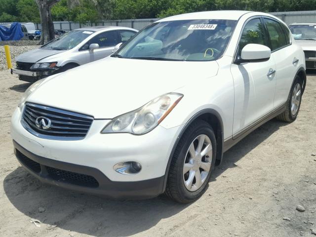 JN1AJ0HP3AM702488 - 2010 INFINITI EX35 BASE WHITE photo 2