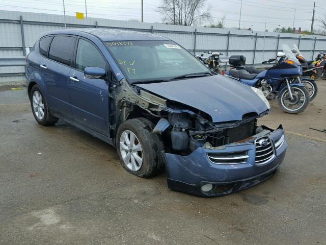 4S4WX85CX64406453 - 2006 SUBARU B9 TRIBECA BLUE photo 1