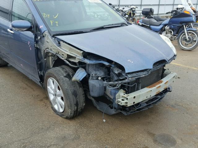 4S4WX85CX64406453 - 2006 SUBARU B9 TRIBECA BLUE photo 9