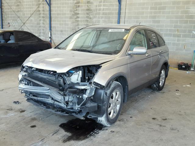 JHLRE38718C030049 - 2008 HONDA CR-V EXL SILVER photo 2