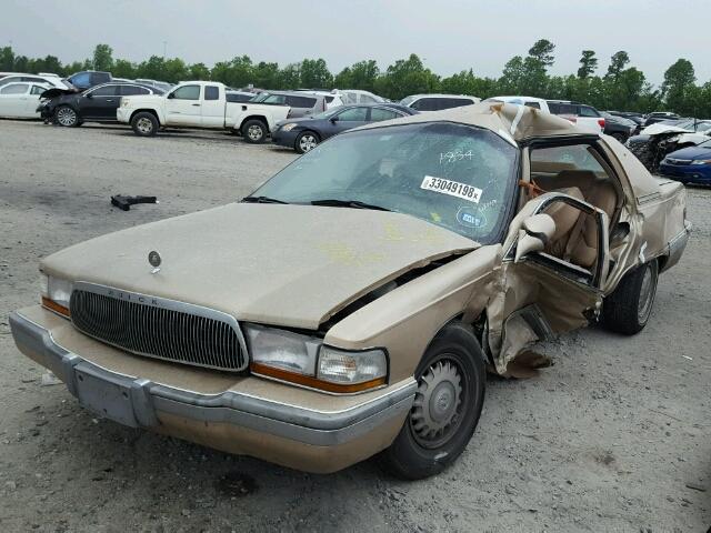 1G4BT52P0TR418593 - 1996 BUICK ROADMASTER GOLD photo 2