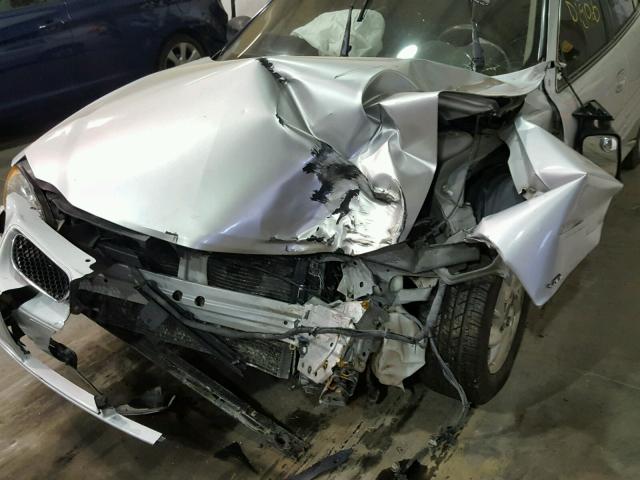 1G2NF52E11M557217 - 2001 PONTIAC GRAND AM S SILVER photo 9