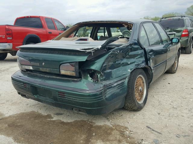 1G2HZ5214P1304324 - 1993 PONTIAC BONNEVILLE GREEN photo 4