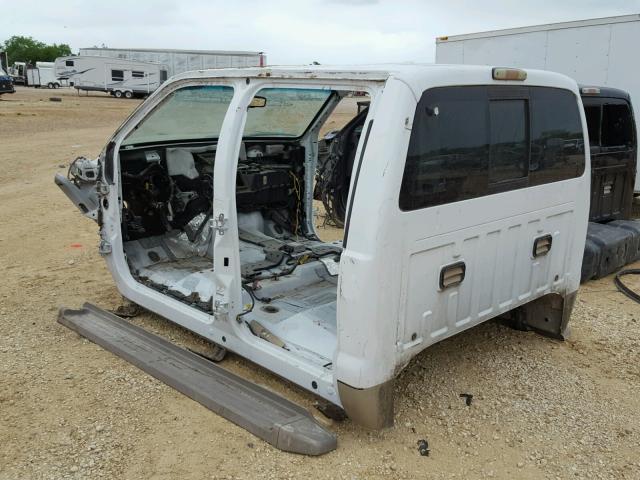 1FTWW31R58EA04535 - 2008 FORD F350 SRW S WHITE photo 3