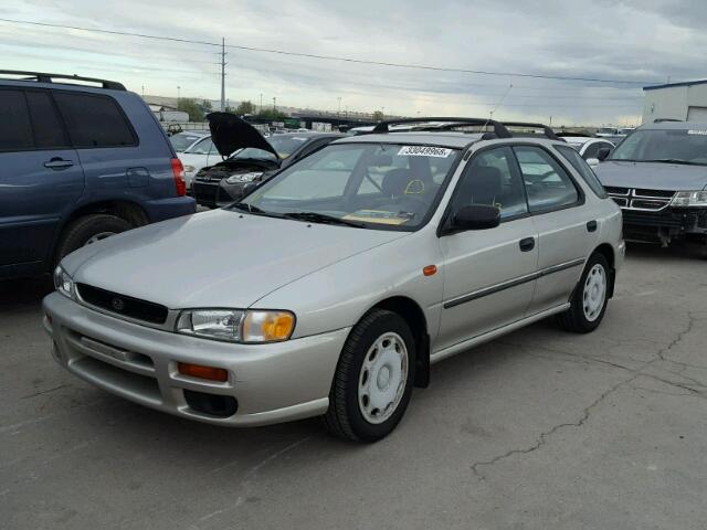 JF1GF4355XH803593 - 1999 SUBARU IMPREZA L SILVER photo 2