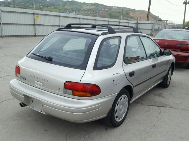 JF1GF4355XH803593 - 1999 SUBARU IMPREZA L SILVER photo 4