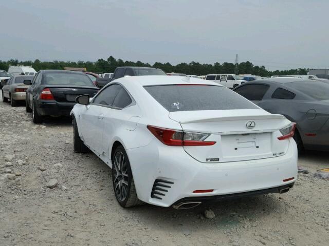 JTHHE5BCXH5015708 - 2017 LEXUS RC 350 WHITE photo 3