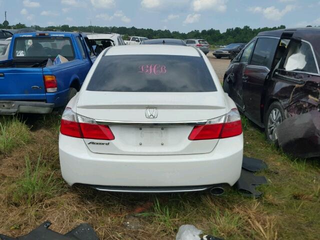 1HGCR2F35EA025169 - 2014 HONDA ACCORD LX WHITE photo 10