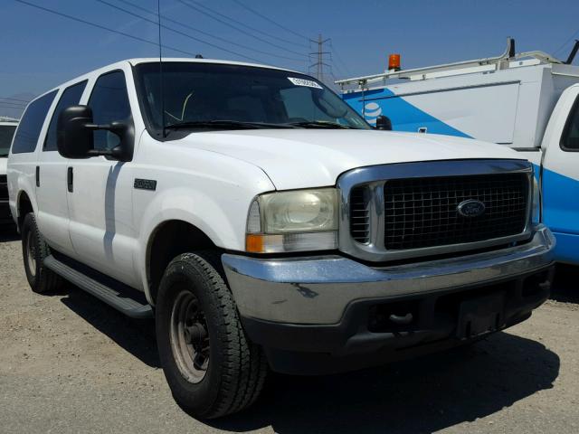 1FMNU41S83ED46737 - 2003 FORD EXCURSION WHITE photo 1