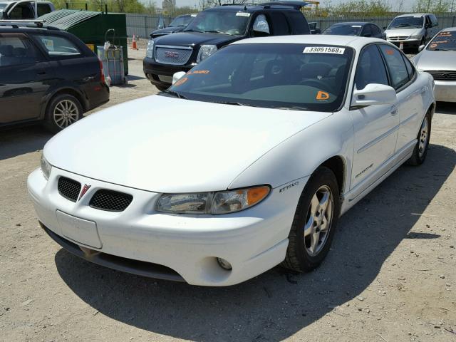 1G2WP52KXVF302843 - 1997 PONTIAC GRAND PRIX თეთრი ფოტო 2