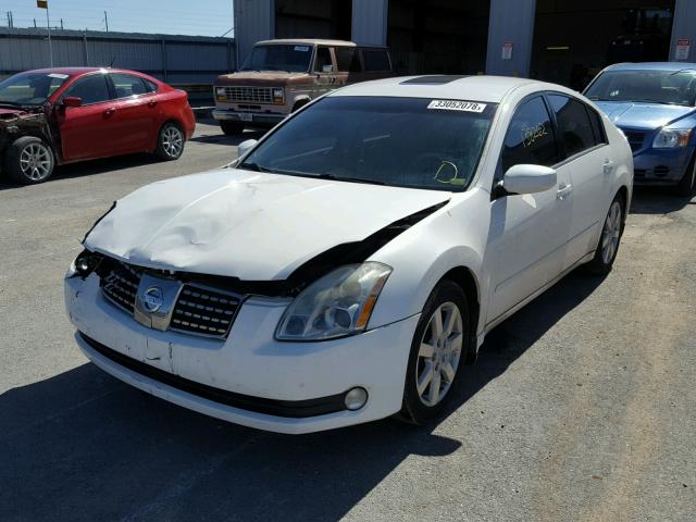 1N4BA41EX6C859021 - 2006 NISSAN MAXIMA SE WHITE photo 2