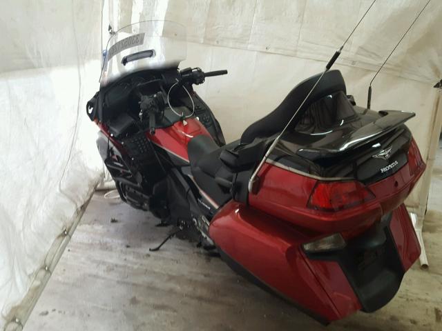 JH2SC68Y3FK100398 - 2015 HONDA GL1800 RED photo 3