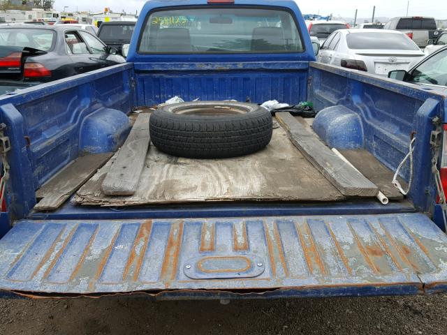 JT4JM11D7T0013526 - 1996 TOYOTA T100 BLUE photo 6