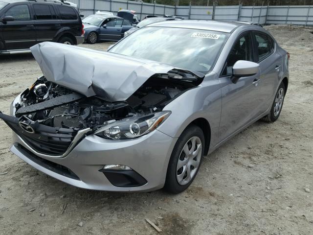 JM1BM1U72F1256752 - 2015 MAZDA 3 SPORT GRAY photo 2