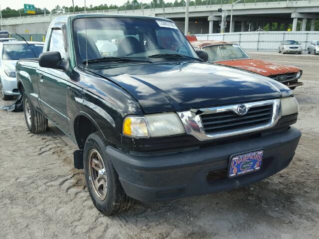 4F4YR12C2YTM10449 - 2000 MAZDA B2500 GREEN photo 1