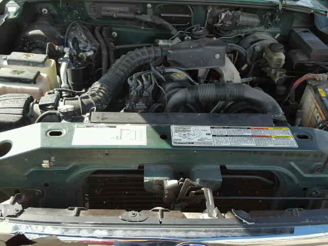 4F4YR12C2YTM10449 - 2000 MAZDA B2500 GREEN photo 7