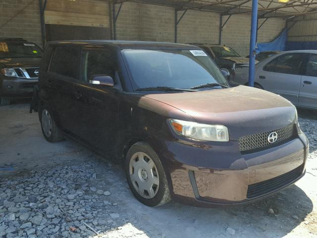 JTLKE50E791069587 - 2009 TOYOTA SCION XB MAROON photo 1