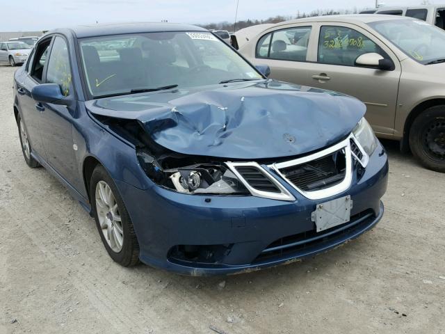 YS3FB46Y981104414 - 2008 SAAB 9-3 2.0T BLUE photo 1