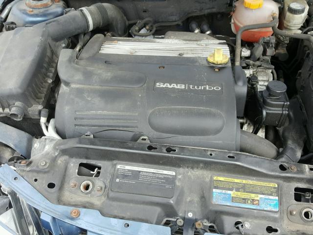 YS3FB46Y981104414 - 2008 SAAB 9-3 2.0T BLUE photo 7