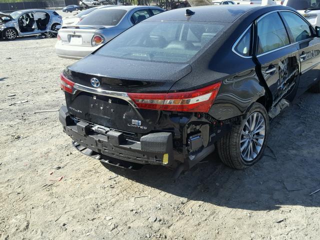 4T1BD1EB5GU055605 - 2016 TOYOTA AVALON HYB BLACK photo 9