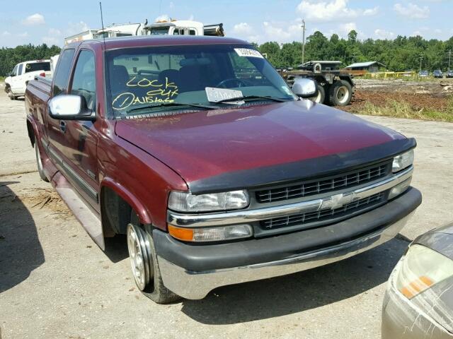 2GCEC19V511393355 - 2001 CHEVROLET SILVERADO RED photo 1