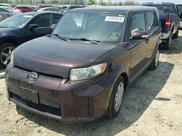 JTLZE4FE4CJ025246 - 2012 TOYOTA SCION XB MAROON photo 2