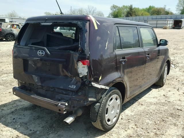 JTLZE4FE4CJ025246 - 2012 TOYOTA SCION XB MAROON photo 4