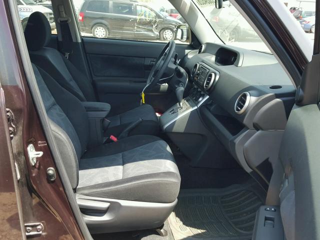 JTLZE4FE4CJ025246 - 2012 TOYOTA SCION XB MAROON photo 5