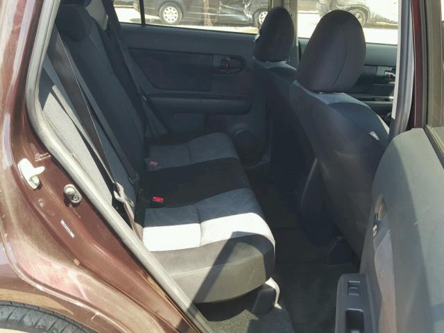 JTLZE4FE4CJ025246 - 2012 TOYOTA SCION XB MAROON photo 6