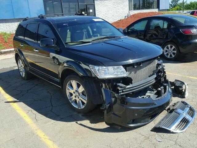 3D4GG67V99T206337 - 2009 DODGE JOURNEY R/ BLACK photo 1