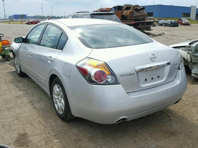 1N4AL2APXAN443382 - 2010 NISSAN ALTIMA BAS SILVER photo 3