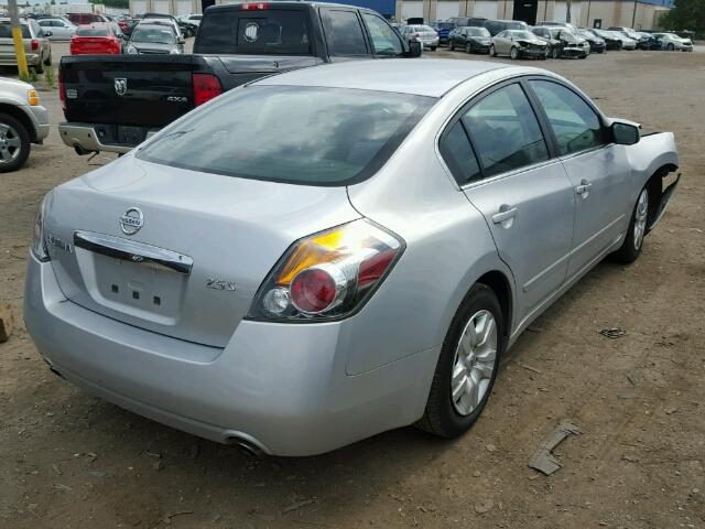 1N4AL2APXAN443382 - 2010 NISSAN ALTIMA BAS SILVER photo 4