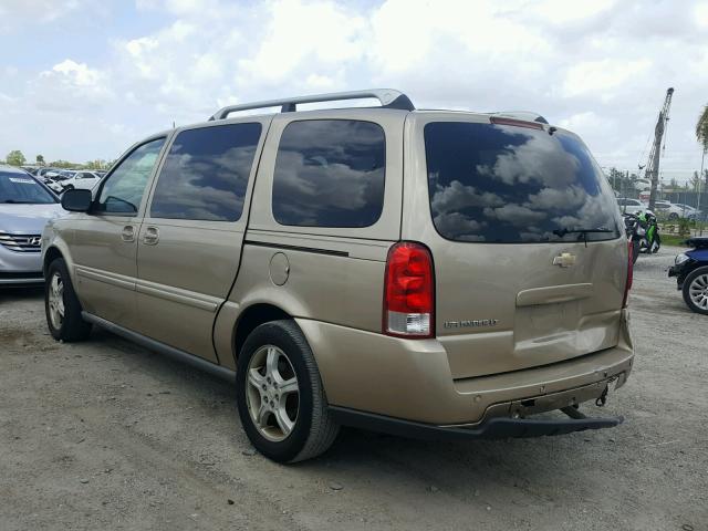1GNDV33L06D127480 - 2006 CHEVROLET UPLANDER L 米色 照片 3