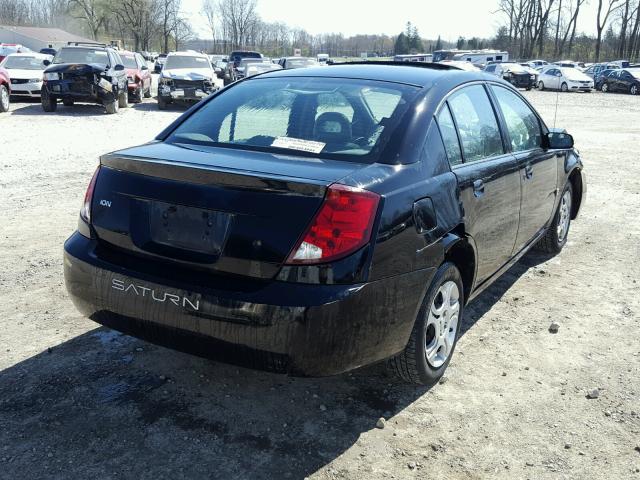 1G8AJ52F55Z177995 - 2005 SATURN ION LEVEL BLACK photo 4