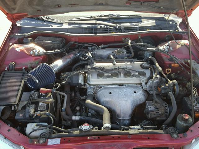 JHMCG5679YC021108 - 2000 HONDA ACCORD SE RED photo 7