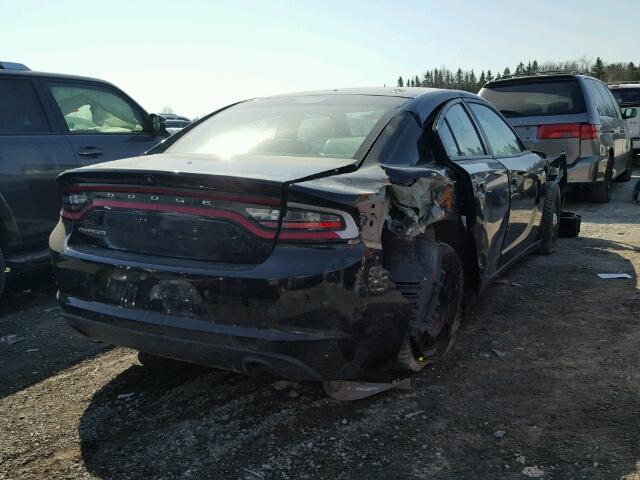 2C3CDXKT1GH160724 - 2016 DODGE CHARGER PO BLACK photo 4