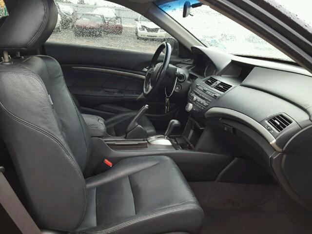 1HGCS22899A008337 - 2009 HONDA ACCORD BLACK photo 5