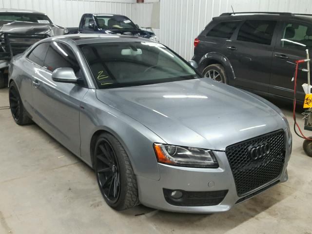 WAUDK78T99A008928 - 2009 AUDI A5 QUATTRO GRAY photo 1