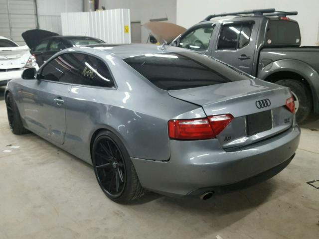 WAUDK78T99A008928 - 2009 AUDI A5 QUATTRO GRAY photo 3