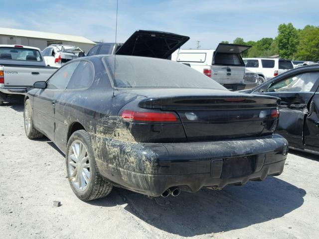 4B3AU52N3WE125813 - 1998 DODGE AVENGER ES BLACK photo 3