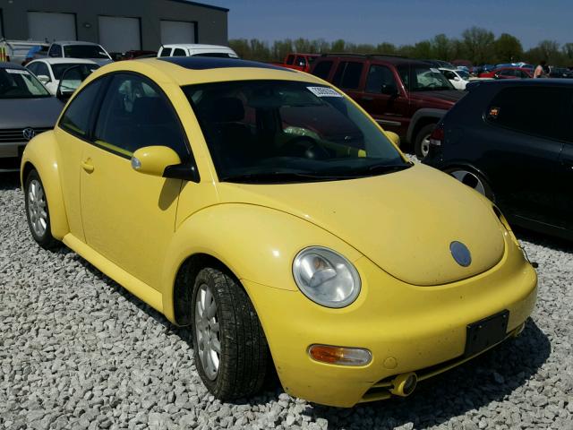 3VWCK31C74M414314 - 2004 VOLKSWAGEN NEW BEETLE 黄色 照片 1