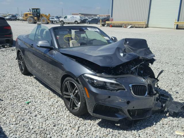 WBA2N1C54JVC28806 - 2018 BMW M240I Gris foto 1