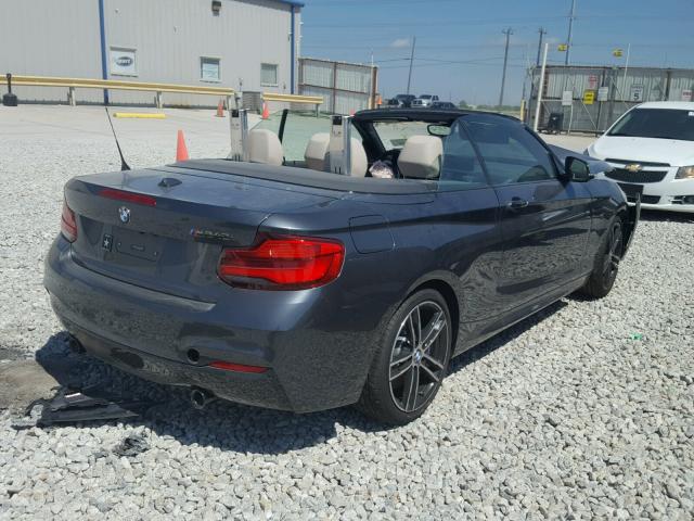 WBA2N1C54JVC28806 - 2018 BMW M240I Gris foto 4