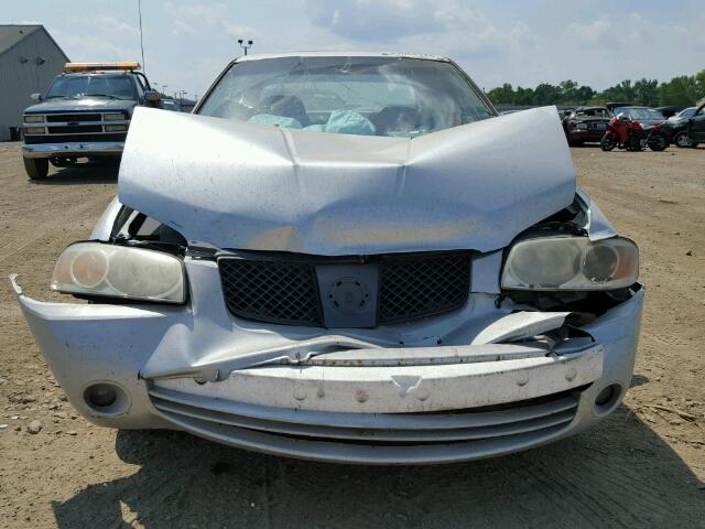 3N1CB51A66L503042 - 2006 NISSAN SENTRA 1.8 GRAY photo 9