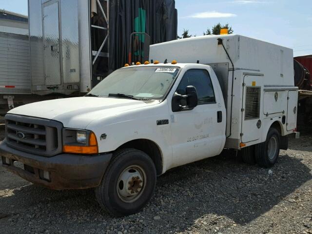 1FDWF36L7XEC88880 - 1999 FORD F350 SUPER WHITE photo 2