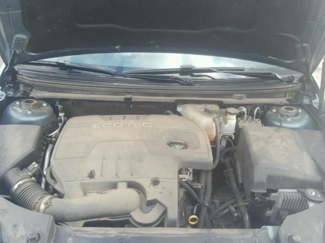 1G1ZH57BX9F250448 - 2009 CHEVROLET MALIBU 1LT 青色 照片 7