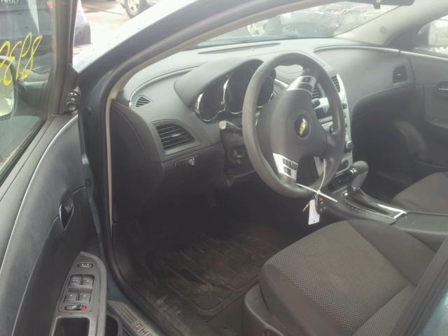1G1ZH57BX9F250448 - 2009 CHEVROLET MALIBU 1LT 青色 照片 9