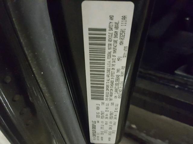 1J4AA2D18BL596048 - 2011 JEEP WRANGLER S BLACK photo 10