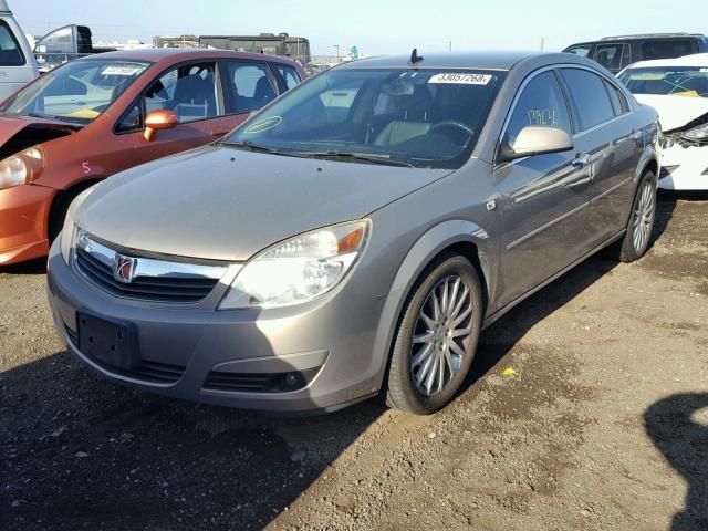 1G8ZV57758F135955 - 2008 SATURN AURA XR BROWN photo 2