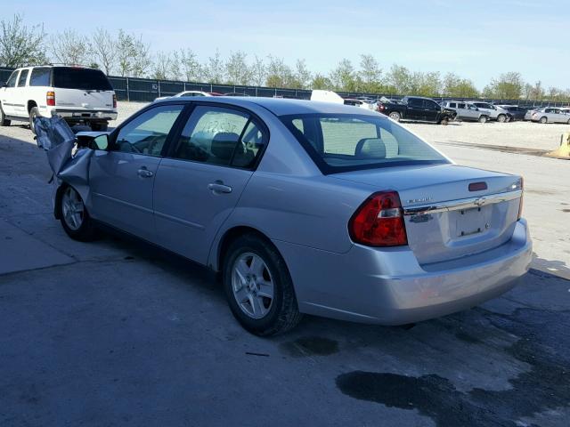 1G1ZT52865F222523 - 2005 CHEVROLET MALIBU LS ვერცხლისფერი ფოტო 3